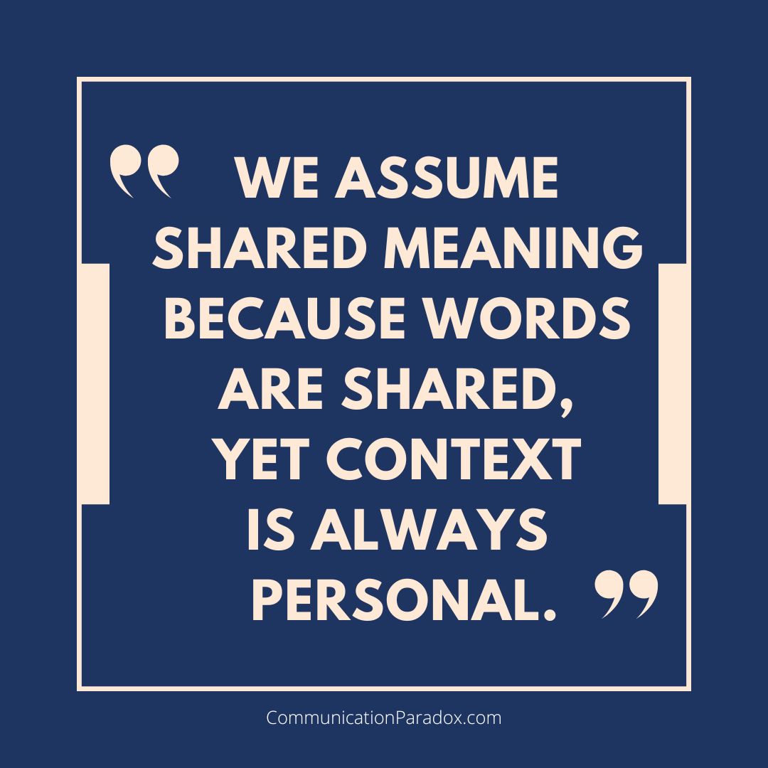 Why We Misunderstand Each Other: The Hidden Meanings Behind Everyday Words